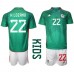 Billige Mexico Hirving Lozano #22 Børnetøj Hjemmebanetrøje til baby VM 2022 Kortærmet (+ korte bukser)